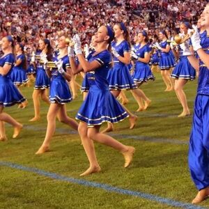 Blue Kids Dance Costume